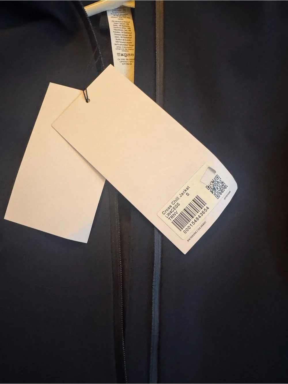 Lululemon Women’s Cross Chill Performance Jacket – True Navy – Size S - Picture 8 of 8